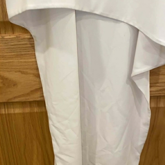 Halston Heritage One Shoulder Draped Dress - Picture 6 of 13